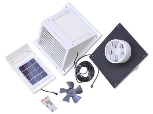 EG-SWF102 solar wall fan with separate solar panel